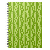 Carnet motifs Abstraits contrastant. Géant plat, simple (Devant)