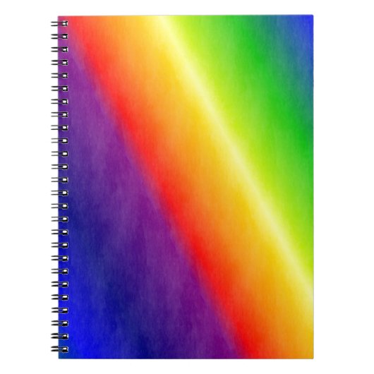 Carnet Motifs arc-en-ciel (Devant)