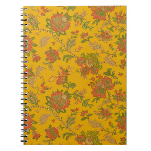 Carnet motifs d'art mughal et frontières textile ethnie n