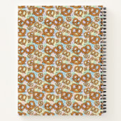Carnet motifs de bretzel (Dos)