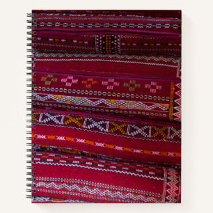 Carnet Motifs de Coussin en Tissu
