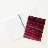 Carnet Motifs de Coussin en Tissu (Intérieur)