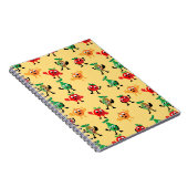 Carnet Motifs de design avec joli caractère de fruits (Côté Droit)