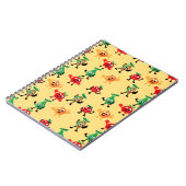 Carnet Motifs de design avec joli caractère de fruits (Côté gauche)