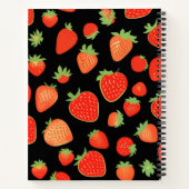 Carnet Motifs de fraises (Dos)