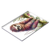 Carnet Motifs de la nature - Jungle Sloth (Côté gauche)