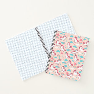 Carnet Motifs de licorne mignons