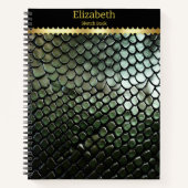 Carnet Motifs de serpent poisonnants (Devant)