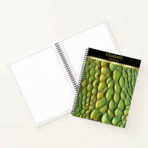 Carnet Motifs de serpent vibreux à la lumière du soleil