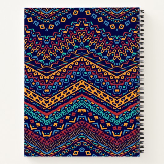 Carnet Motifs ethniques (Dos)