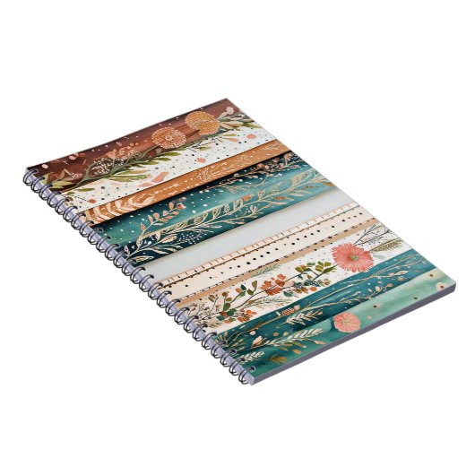 Carnet Motifs mixtes shabby chic (Côté Droit)