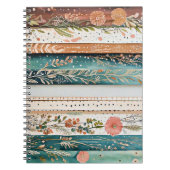 Carnet Motifs mixtes shabby chic (Devant)