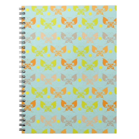Carnet Motifs papillons (Devant)