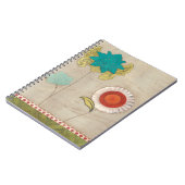 Carnet Motifs pétaux I (Côté gauche)