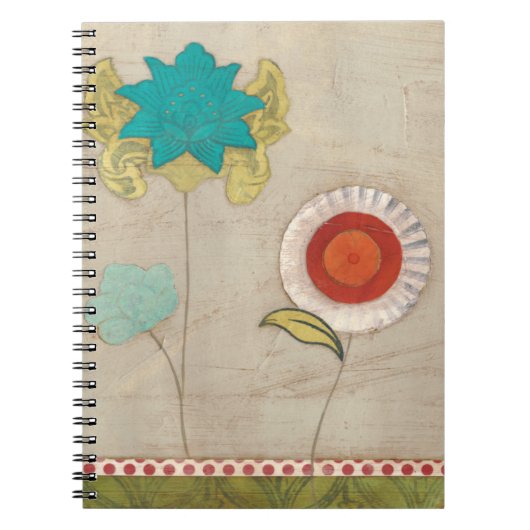 Carnet Motifs pétaux I (Devant)