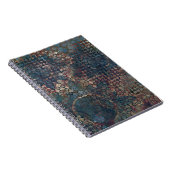 Carnet Motifs sales avec le patchwork malpropre des (Côté Droit)