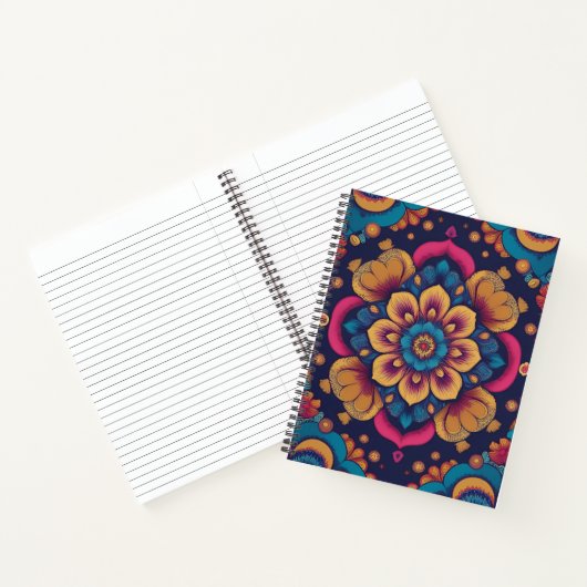 Carnet motifs symétriques (Intérieur)