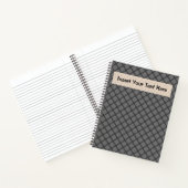 CARNET MOTIFS TNT BROWN (Intérieur)