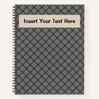 CARNET MOTIFS TNT BROWN