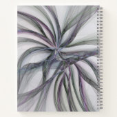 Carnet Motions Filigree Moderne Abstrait pivotant Fractal (Dos)