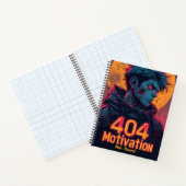Carnet Motivation 404 pour l'avenir - Conception de puiss (Intérieur)