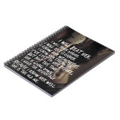 Carnet Motivation de l'entraînement des femmes, je vais b (Côté gauche)