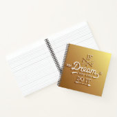 Carnet Motivation de l'inspiration de rêve (Intérieur)