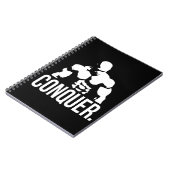 Carnet Motivation du gymnase - CONQUER (Côté gauche)