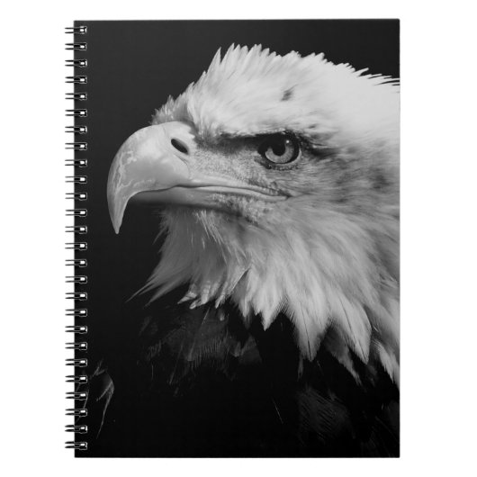 Carnet Motivation du leadership de l'aigle américain (Devant)