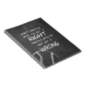 Carnet Motivation pour Baseball (Côté Droit)