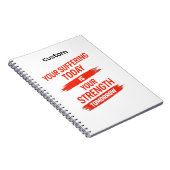 Carnet Motivation Quote Design (Côté Droit)