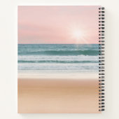 Carnet Motivational Dream Beach Vacances Thème (Dos)