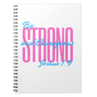 Carnet Motivational Joshua 1:9