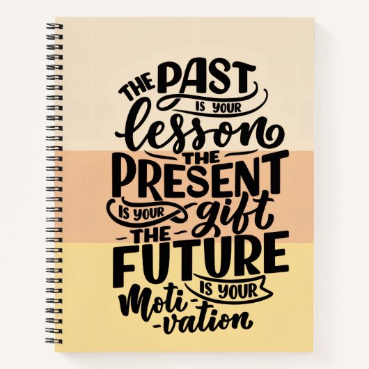 Carnet Motivational Notebook for student  (Devant)