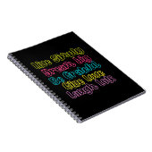 Carnet Motivational Quote Live Simply Dream Give Love (Côté Droit)