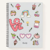 Carnet motivationnel personnalisé pour les femmes (Devant)