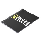 Carnet Motiver Pas De Règles Pas De Limites (Côté gauche)
