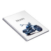 Carnet Moto bleu (Côté Droit)