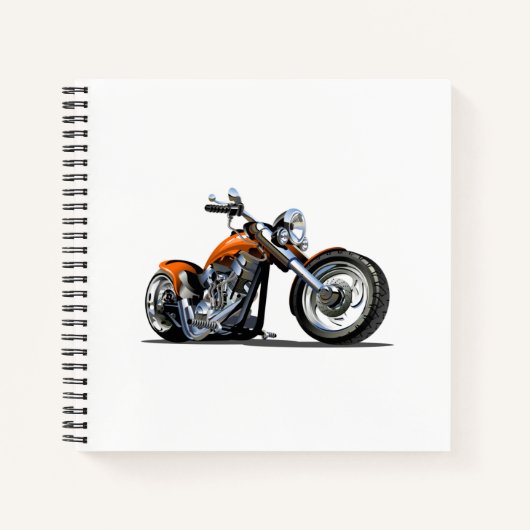 Carnet Moto caricature (Devant)