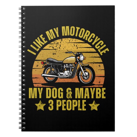 Carnet Moto Chien (Devant)