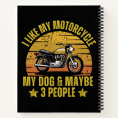 Carnet Moto-chien (Dos)
