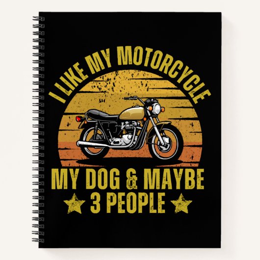 Carnet Moto-chien (Devant)