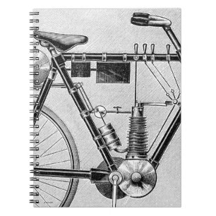 Carnet Moto de Petrolette Omega, 1895