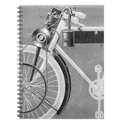 Carnet Moto de Werner, 1898 (Devant)