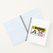 Carnet Moto Ne touchez pas à mon avertissement de vélo Ne (Intérieur)