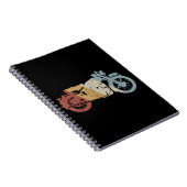 Carnet Moto style rétro Vintage (Côté Droit)