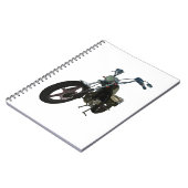 Carnet Moto Vintage classique (Côté gauche)