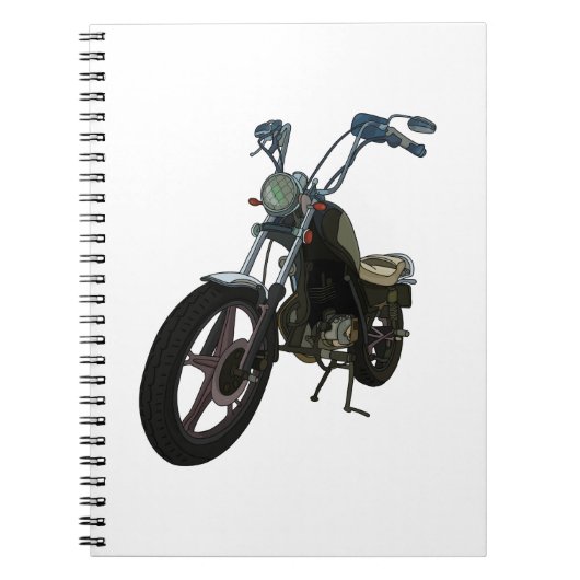 Carnet Moto Vintage classique (Devant)