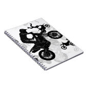 Carnet Motocross extrême Pieds (Côté Droit)