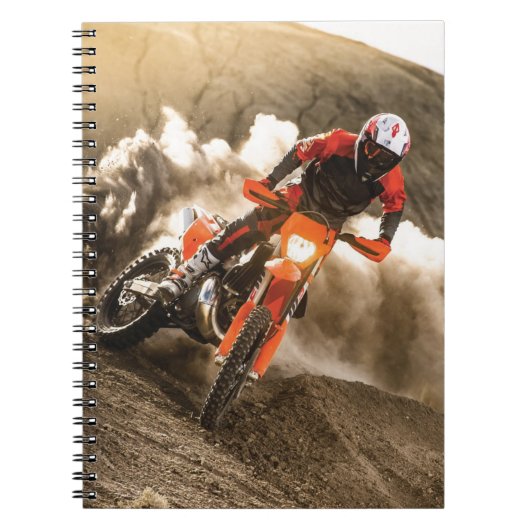 Carnet Motocross Rider (Devant)